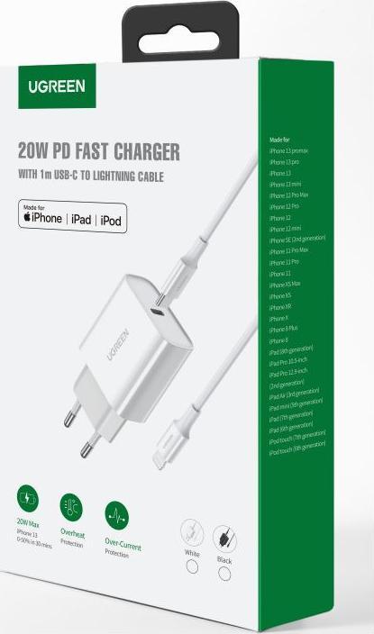 Image du produit Ugreen USB Wall Charger (20 W)