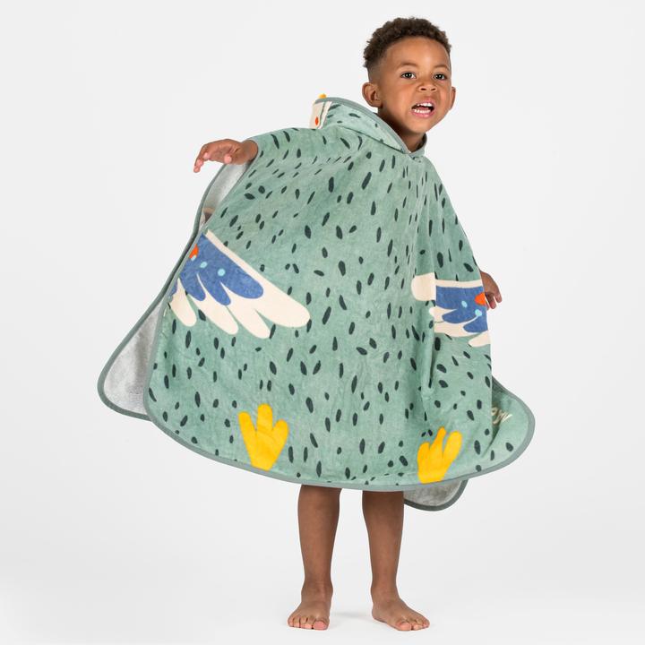 Immagine prodotto Nabaiji Bade-Poncho Baby - Papagei grün (95 C)
