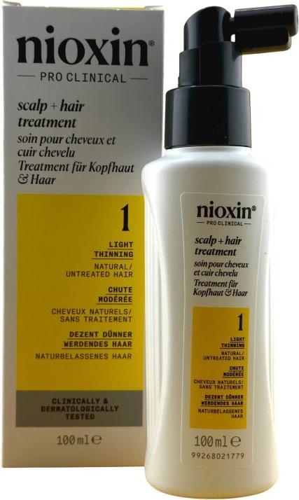 Actual product image Nioxin Scalp + Hair System 1 Treatment (100 ml)