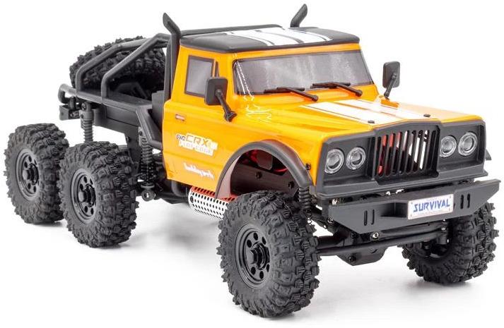 Actual product image Hobbytech Scale Crawler CRX18 Flat Cage 6x6 Orange, RTR, 1:18 (RTR Ready-to-Run)