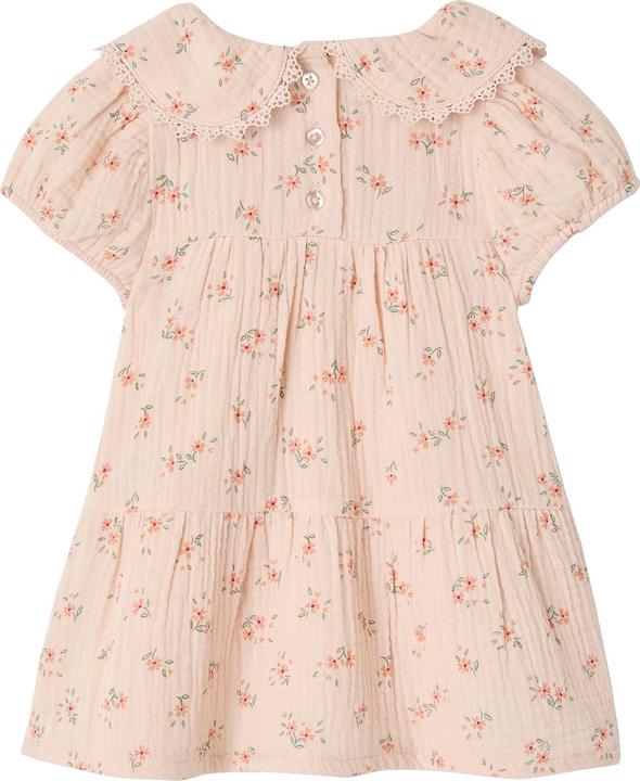 Vertbaudet Mädchen Baby Kleid mit Bubikragen