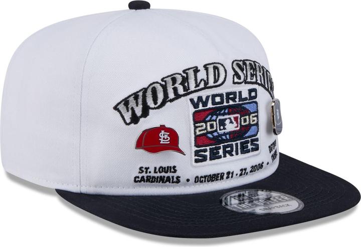 Actual product image New Era Golfer Cap - World Series 2006 Pin Cardinals Tigers (One size)