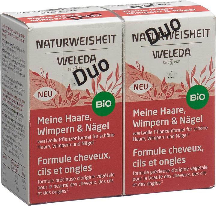 Weleda NATURWEISHEIT Meine Haare Wimpern & Nägel Kaps (92 Stück, Kapseln, 251 g)