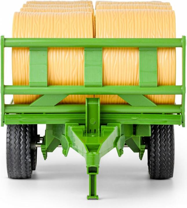 Actual product image Carson Model sport 1:16 hay wagon for RC tractor green 1:16 trailer