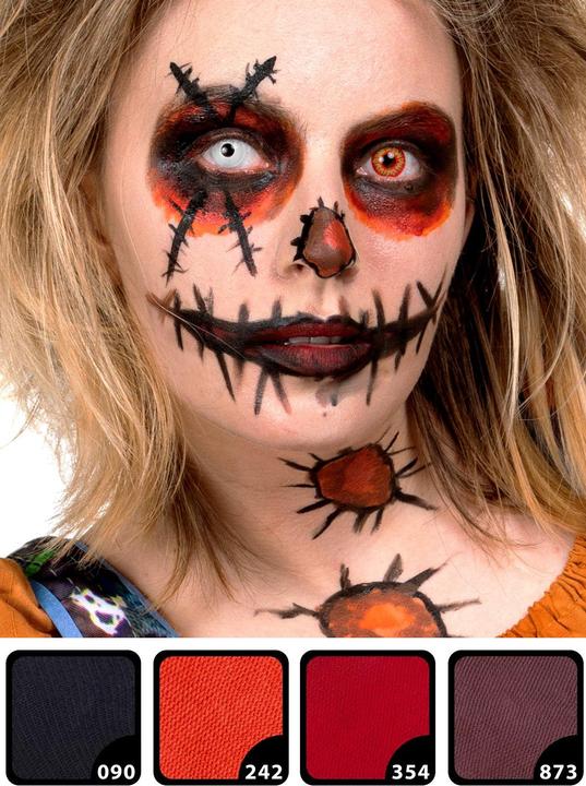 Actual product image Maskworld Halloween Vogelscheuche Make-up Set