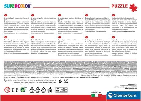 Actual product image Clementoni Puzzle lowing Lights Spiderman g (104 pieces)