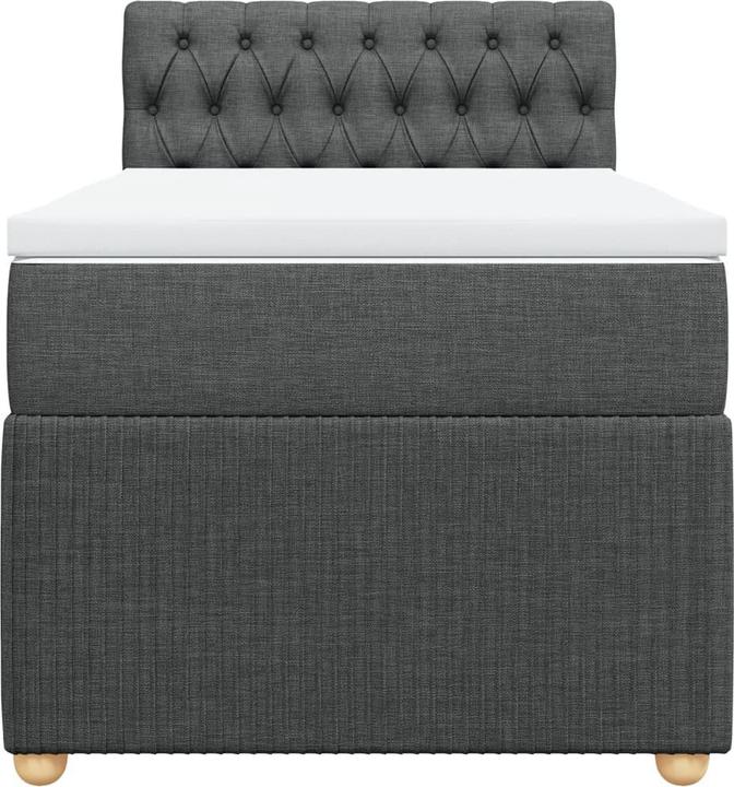 Produktbild VidaXL Bo x springbett mit Matratze 140 x 200 cm Stoff (140 x 200 cm)