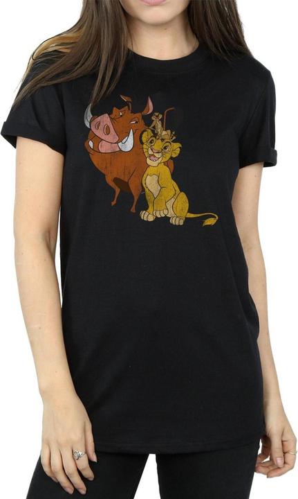 Immagine prodotto The Lion King Classic Maglietta Ampia Simba Timon & Pumba Donna (S)