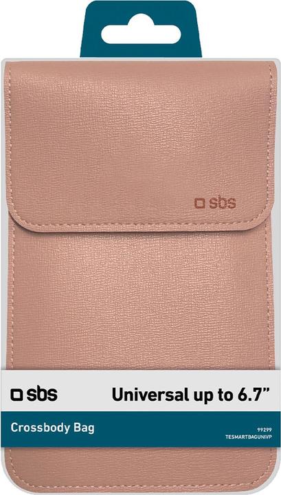 Immagine prodotto SBS Borsa a tracolla per smartphone fino a 6,7"", rosa (Universale)
