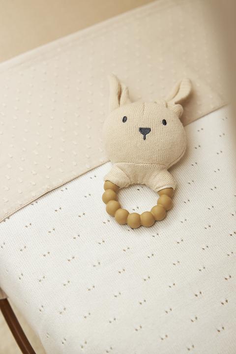 Immagine prodotto Meyco Coperta Baby Ajour - bambù - bianco sporco - 75x100cm (75 x 100 cm)