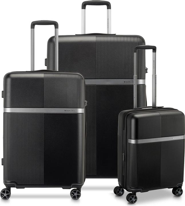 Roncato Airglam 4 Rollen Kofferset 3-teilig mit Dehnfalte (236 l, XL (ab 115l))