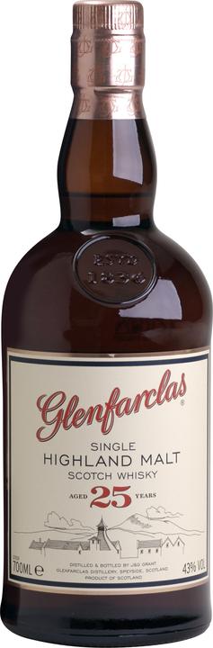 Produktbild Glenfarclas 25 Years (Single Malt, Scotch Whisky, 1 x 70 cl)