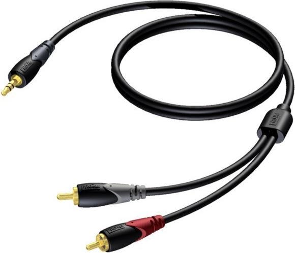 Produktbild Procab Cla711 (3 m, Cinch, 3.5mm Klinke (AUX))