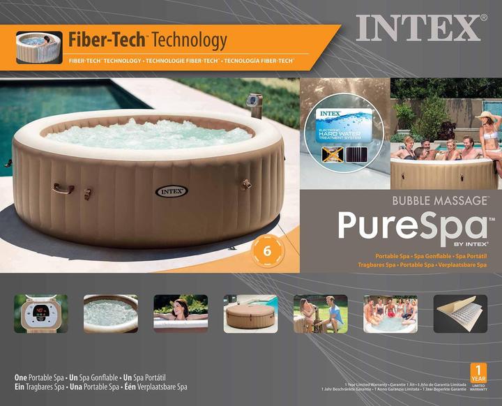 Immagine prodotto Intex Massaggio con bolle PureSpa (6 pers.)