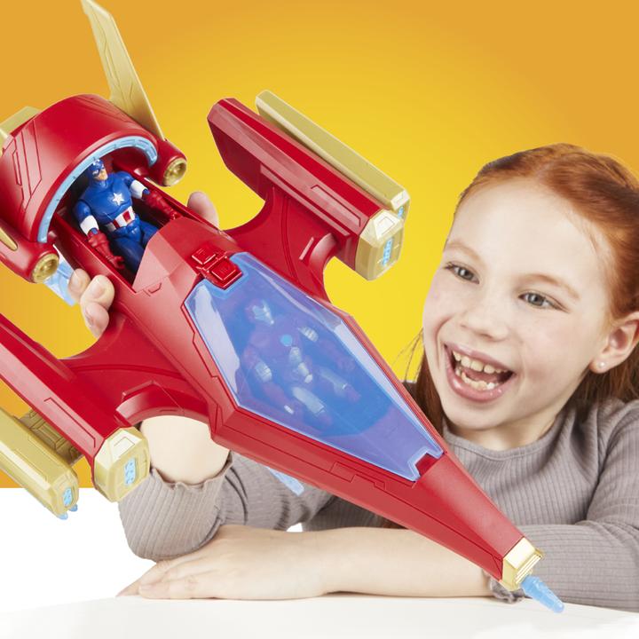 Image du produit Hasbro Epic Hero Series Iron Man Repulsor Blast Battle Jet