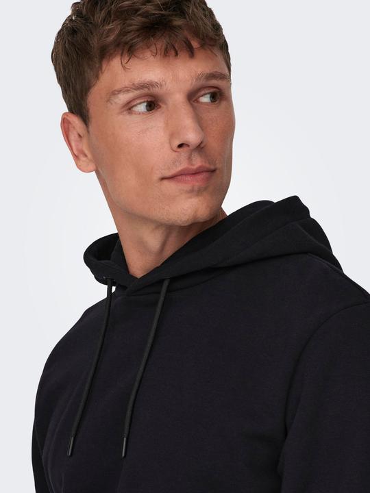 Immagine prodotto Only & Sons Felpa con cappuccio semplice (XS)