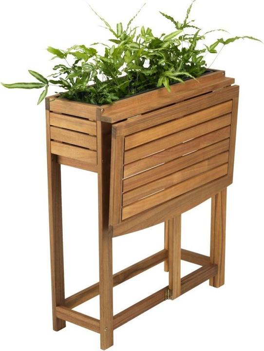 Actual product image JYSK folding table VANDREFALK 6440000 64X63 cm wood