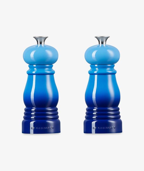 Image du produit Le Creuset Salière & poivrière bleu azur (Poivre, Sel)
