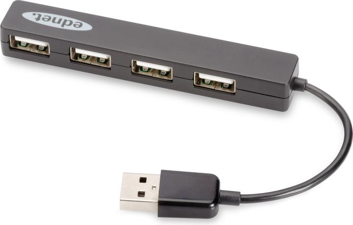 Actual product image ednet ED-85040 (USB-A, 4 Ports)
