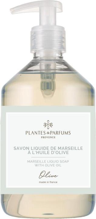 Plantes & Parfums de Provence Marseilleseife mit Olivenduft (Flüssigseife, 500 ml)