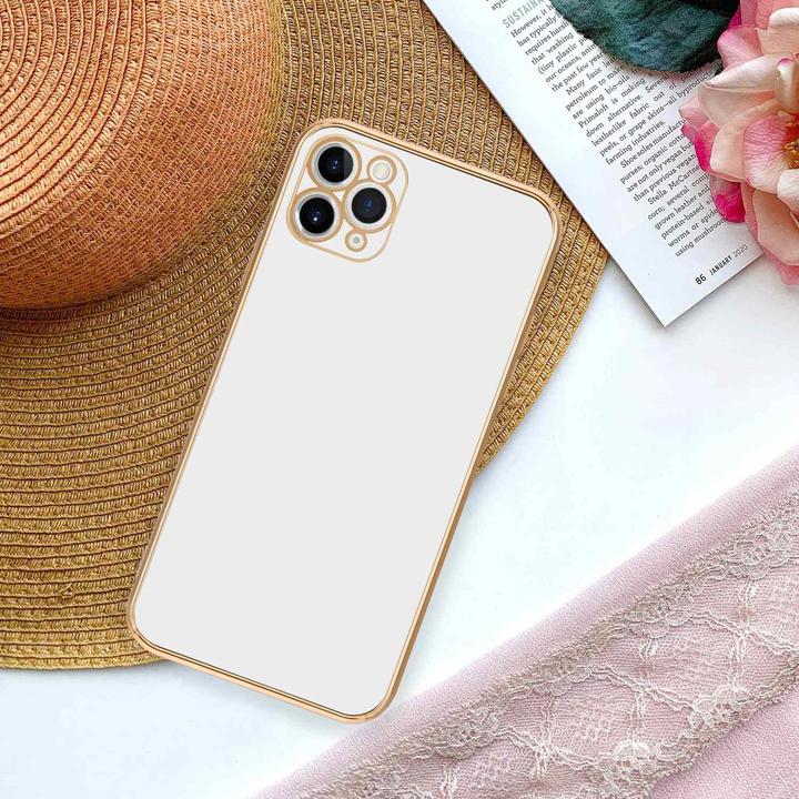 Produktbild Cadorabo Hülle für Apple iPhone 12 PRO MAX im TPU mit Kameraschutz LM130 Style (Apple iPhone 12 Pro Max)