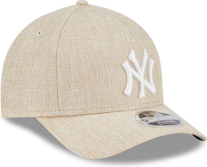 Actual product image New Era 9Forty M-Crown Cap - Weave New York Yankees Beige