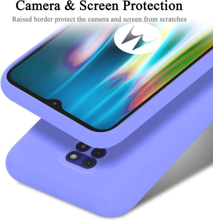 Actual product image Cadorabo Bumper Case for Motorola MOTO G9 PLAY TPU Liquid Silicone Cover for Motorola MOTO G9 PLAY (Motorola Moto G9 Play)