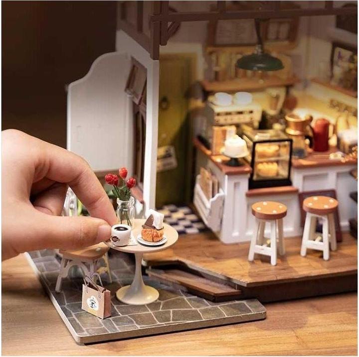 Produktbild Robotime Slow Life Café No.17 - Diorama