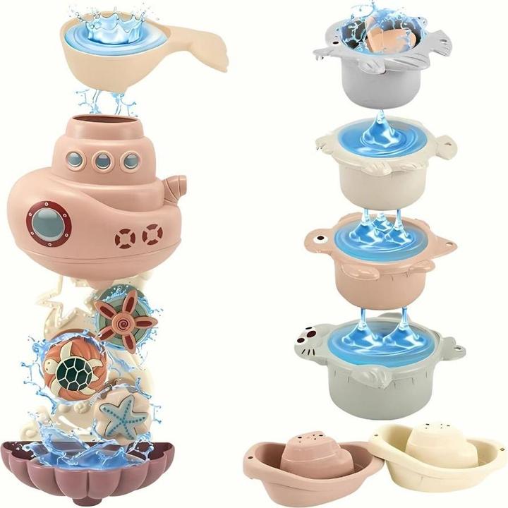 Produktbild Milkii Badespielzeug Set, 8-teilig