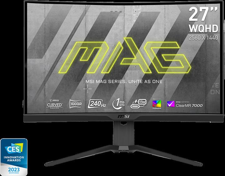 Productafbeelding MSI MPG 275CQRXFDE (2560 x 1440 pixels, 27")
