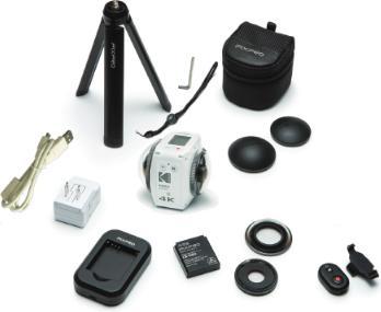 Produktbild Kodak 4KVR360 Standard (30p, Bluetooth, WLAN, NFC)