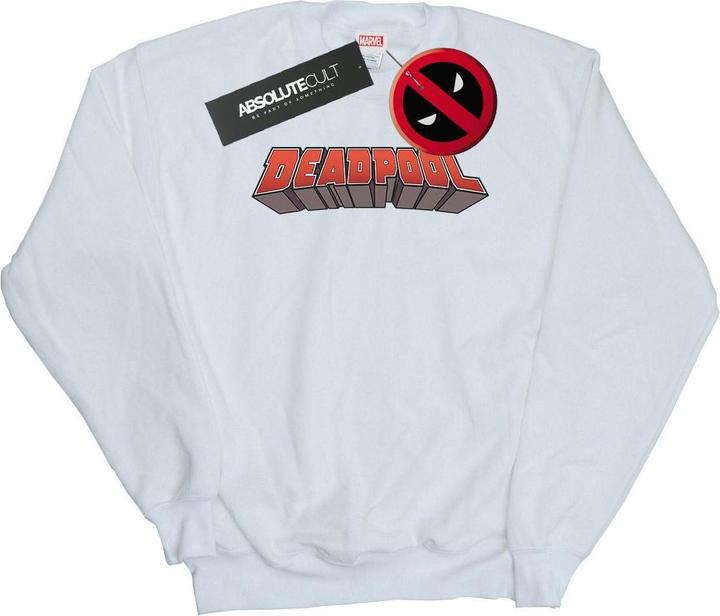 Deadpool Text Logo Sweatshirt (XL)