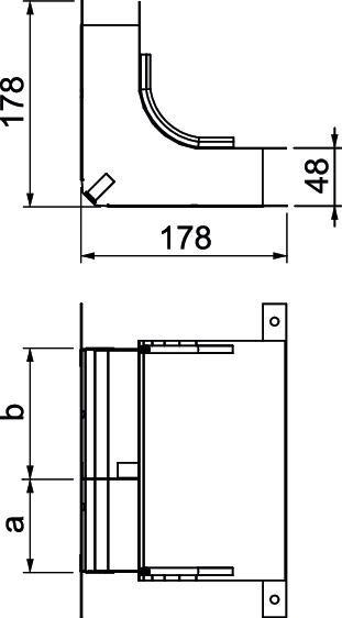 Image du produit OBO Bettermann Coude vertical (19 cm)