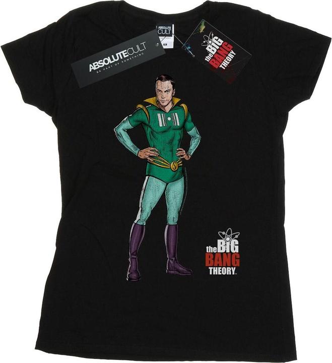 Dam Sheldon Superhero TShirt (XL)