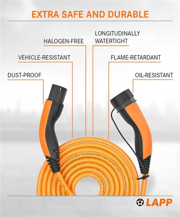 Produktbild Lapp Mobility Helix (Typ 2, 22 kW, 32 A, 5 m)