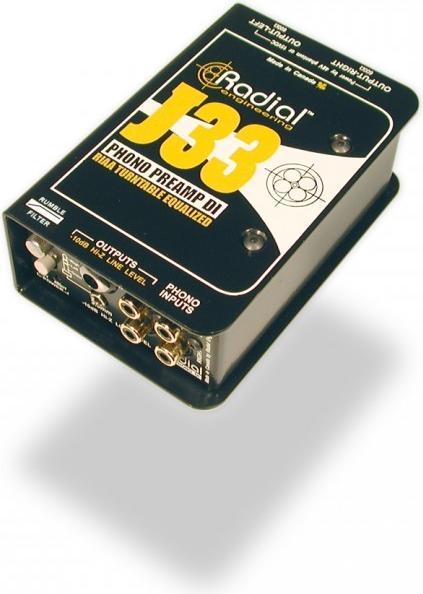 Immagine prodotto Radial J33 box DI attivo e piastra di comando