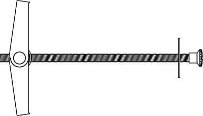 Image du produit Fischer Cheville pliante à ressort KD 3 95 mm 12 (50 pcs)