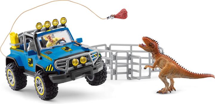 Produktbild Schleich Geländewagen mit Dino-Aussenposten