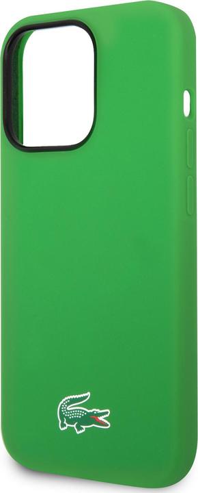 Image du produit Lacoste LCHMP15XSLON iPhone 15 Pro Max 6.7" zielony/green étui rigide Silicone MagSafe (Apple iPhone 15 Pro Max)