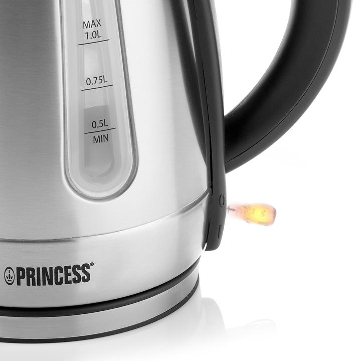 Produktbild Princess Wasserkocher 236023 aus rostfreiem Edelstahl (1 l)