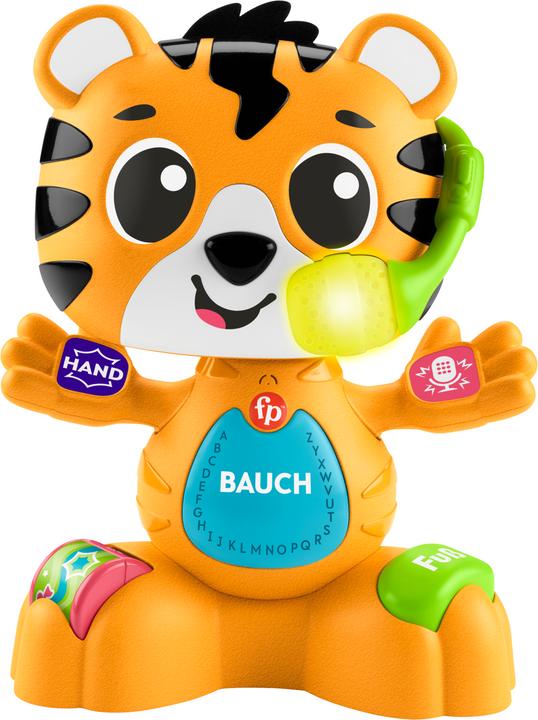 Actual product image Fisher-Price Beat Bande Learn & Dance Tiger Justin (D) (German)