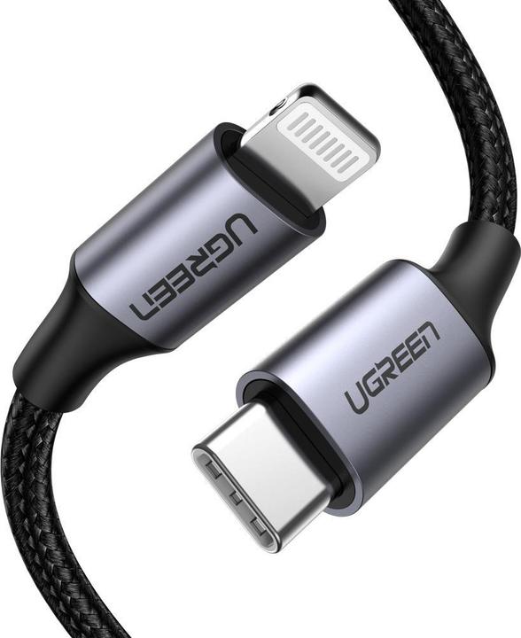 Ugreen Lightning zu USB-C 2.0 (1 m, USB 2.0)
