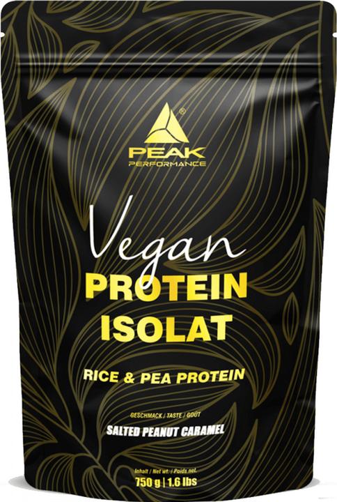 Produktbild Peak Ice Works Vegan Protein Isolate (Salted Peanut Caramel, 1 Stk., 750 g)