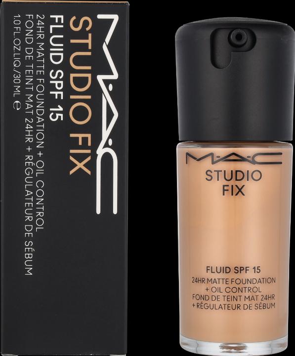 Actual product image MAC Cosmetics Studio Fix Fluid Fond de Teint Sun Protection Factor 15 (re) C "4,5" (No. C4.5)