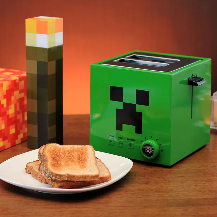 Image du produit Ukonic Ukon!c grille-pain Minecraft Creeper Square (Prise UE)