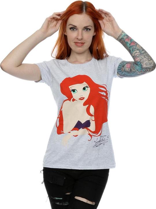 Immagine prodotto Disney Princess The Little Mermaid Ariel Silhouette Maglietta Donna (L)