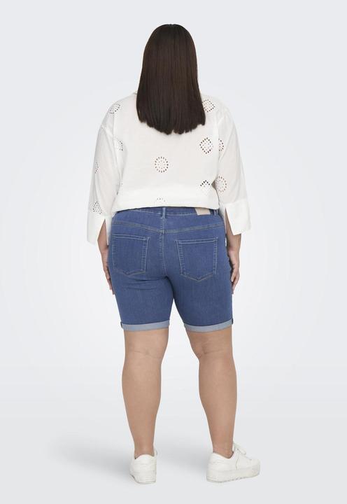 Actual product image Only Curvy Thunder Reg Long Jean Shorts (42)