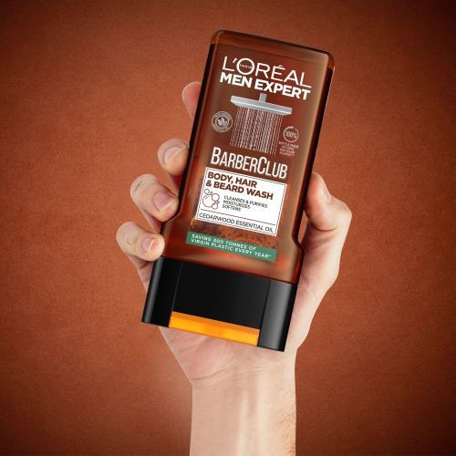 Immagine prodotto L'Oréal Paris L'Oréal Professionnel - Men Expert Barber Club Body. Lavaggio per capelli e barba - Shampoo per (300 ml)