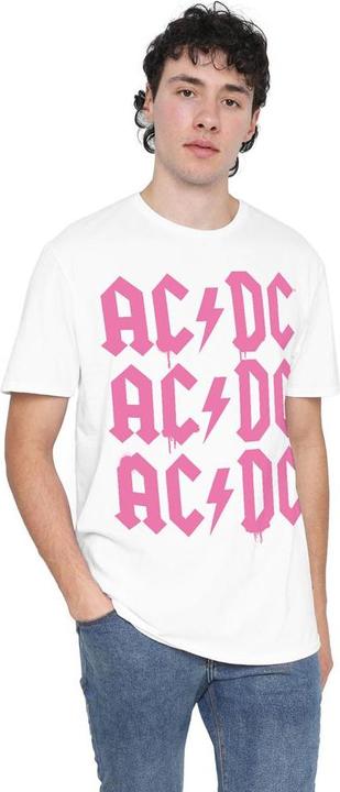 Immagine prodotto AC/DC Maglietta Logo Ripetuto Uomo (L)