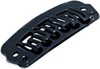 Balmain Double Hair Clips 10 pieces black (Black)
